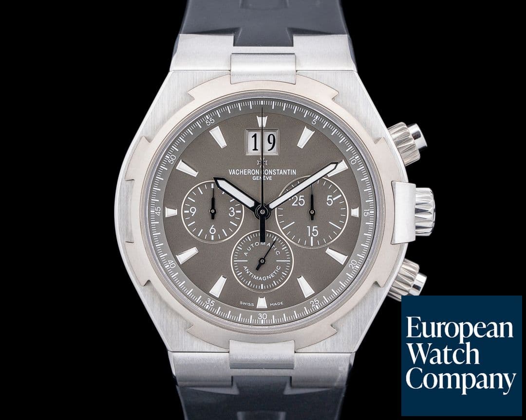 Image of Vacheron Constantin 49150 Overseas Chronograph SS Gray Dial