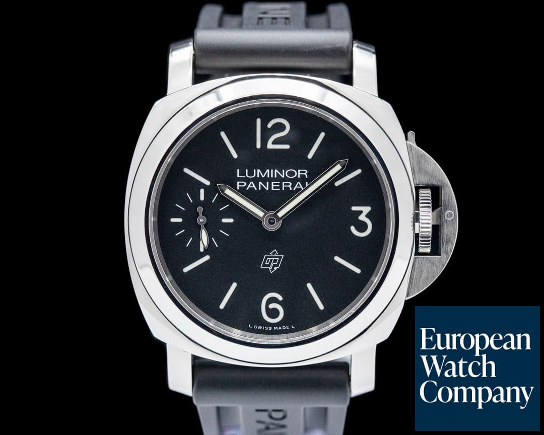 Image of Panerai Luminor Base Logo 3 Days SS Black Dial