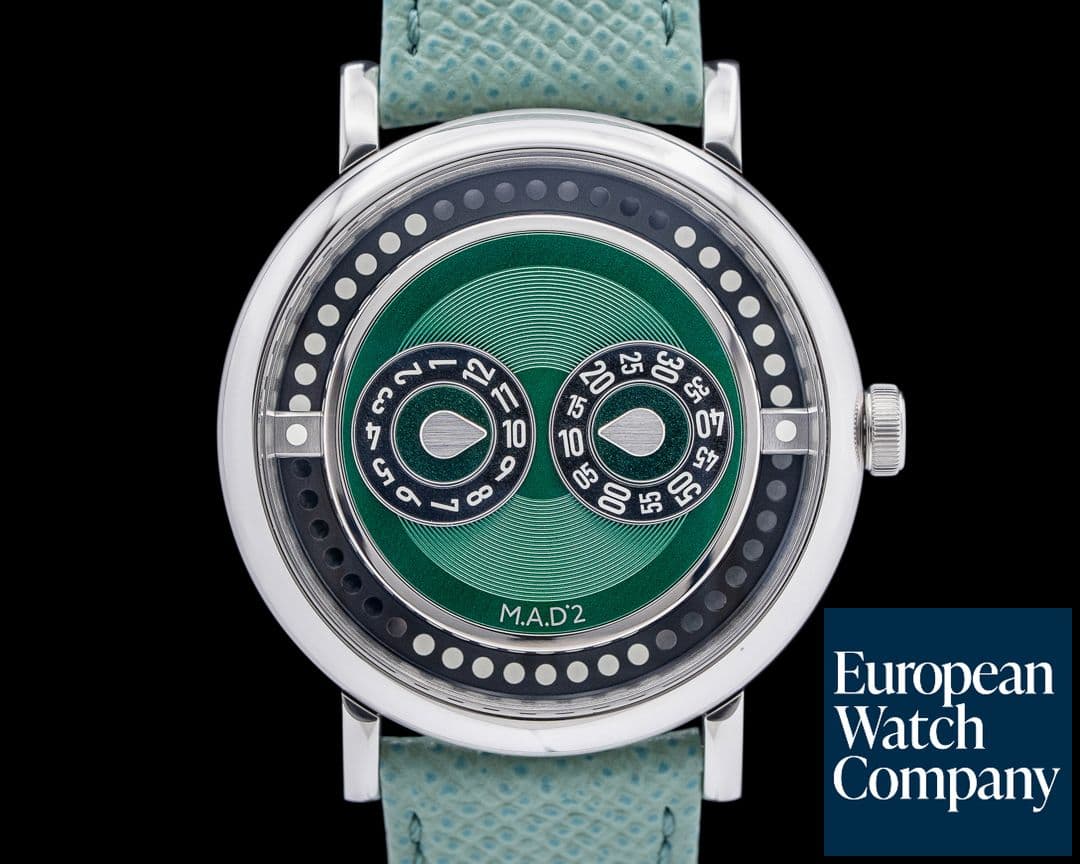 Image of MB&F M.A.D 2 SS Green Dial