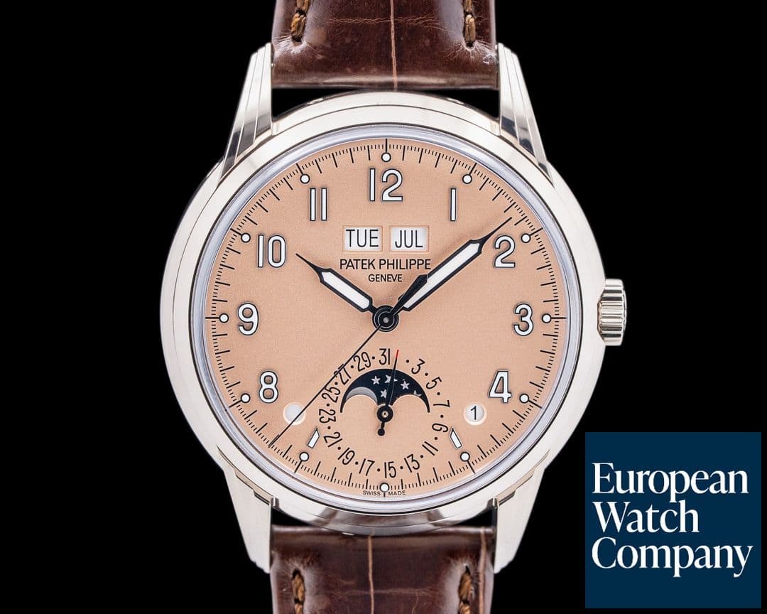 Image of Patek Philippe Perpetual Calendar Grand Complication 18K WG Salmon Dial