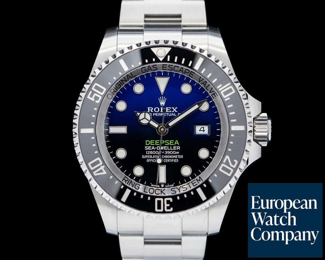 Image of Rolex Sea Dweller Deep Sea "James Cameron" SS Blue Dial