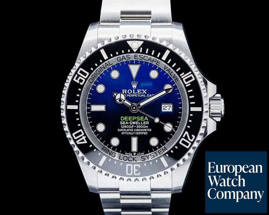 Image of Rolex Sea Dweller Deep Sea "James Cameron" SS Blue Dial
