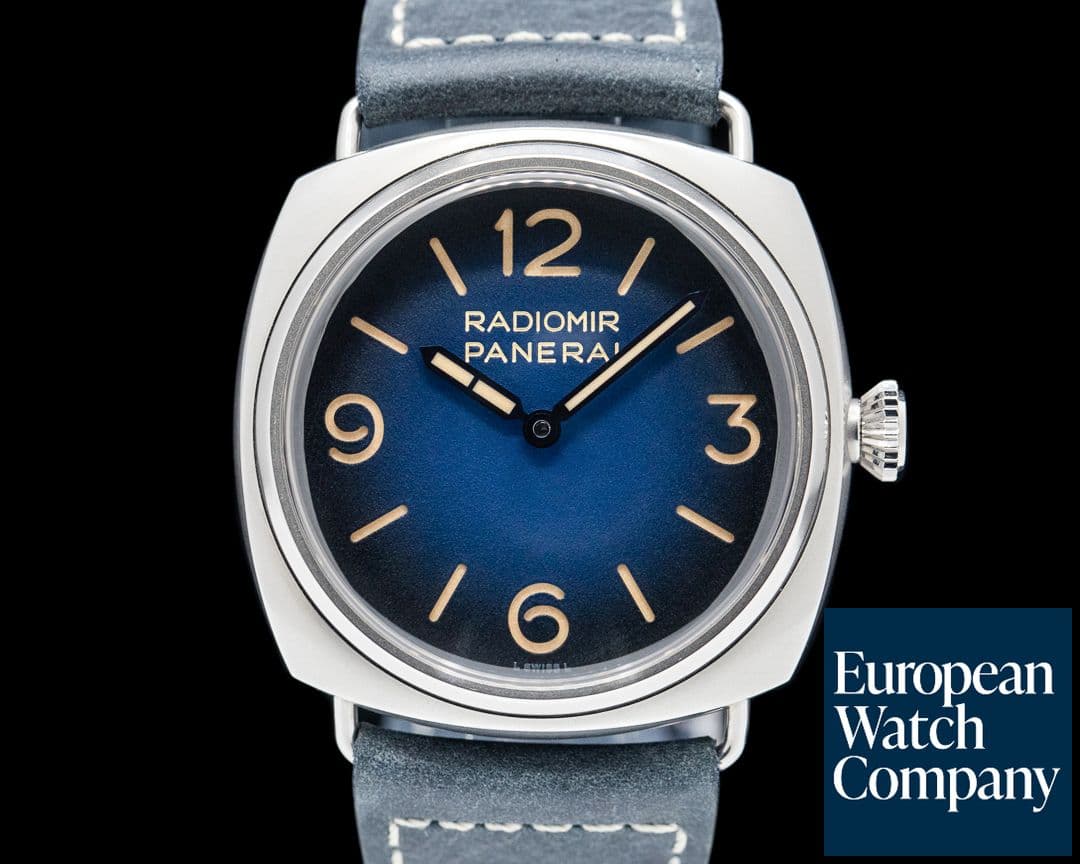 Image of Panerai Radiomir Tre Giorni SS Blue Dial 2024