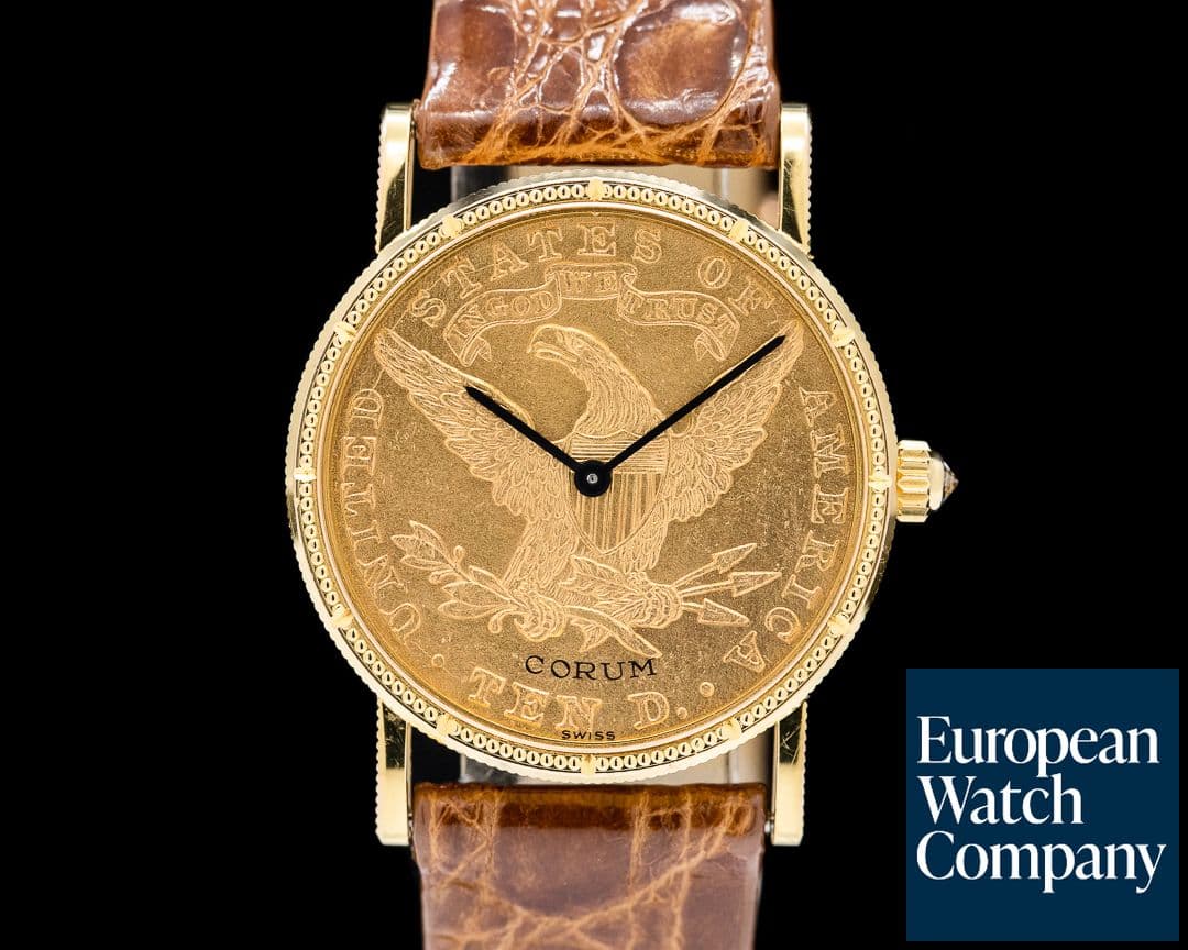 Image of Corum USA $10 Eagle Coin 1893 18K Yellow Gold