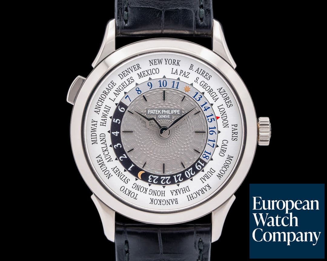 Image of Patek Philippe 5230G World Time 18K White Gold Charcoal Gray Dial