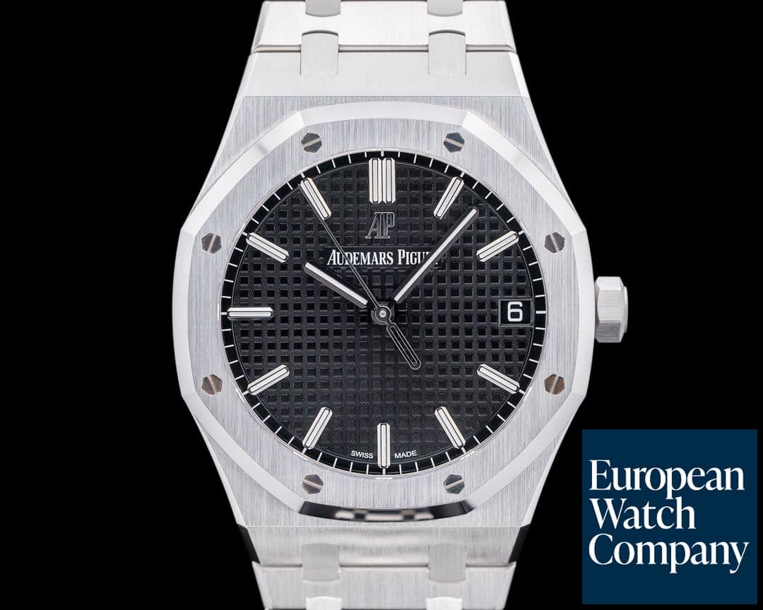 Image of Audemars Piguet 15500ST Royal Oak SS Black Dial