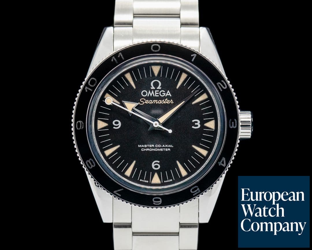 Image of Omega Seamaster 300 "SPECTRE" SS Black Dial LIMITED