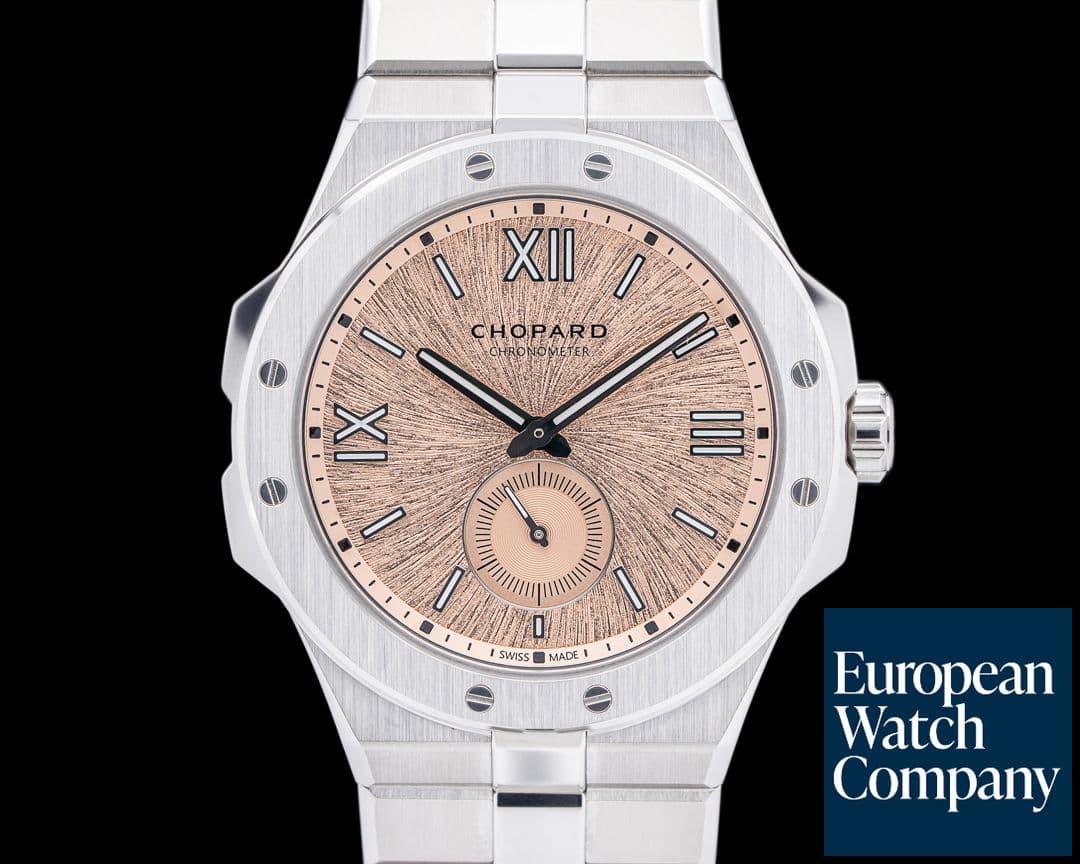 Image of Chopard Alpine Eagle XPS LUC SS Salmon Dial