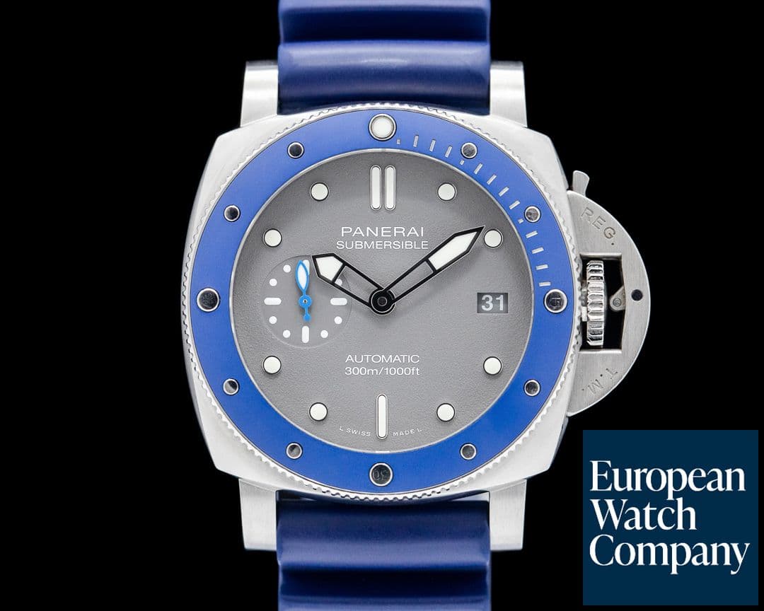 Image of Panerai Luminor Submersible 42MM SS Gray Dial