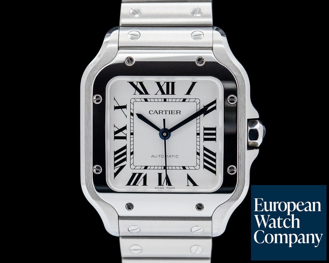 Image of Cartier Santos Medium Automatic SS Silver Dial 2025