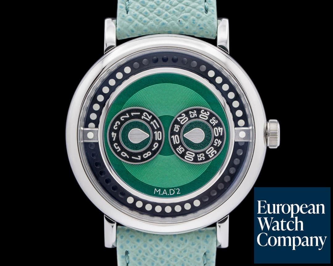 Image of MB&F M.A.D 2 SS Green Dial UNWORN