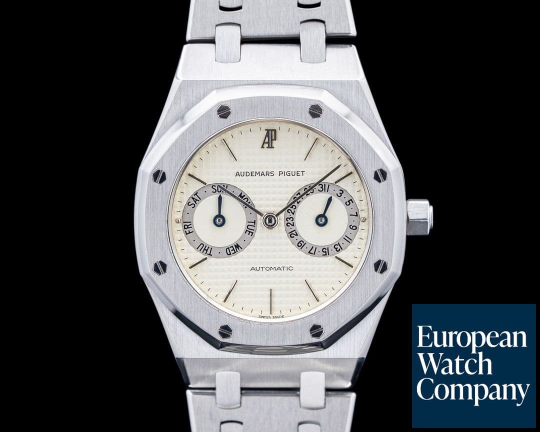 Image of Audemars Piguet 25572ST Royal Oak Day-Date "The Owl" SS Cream Dial