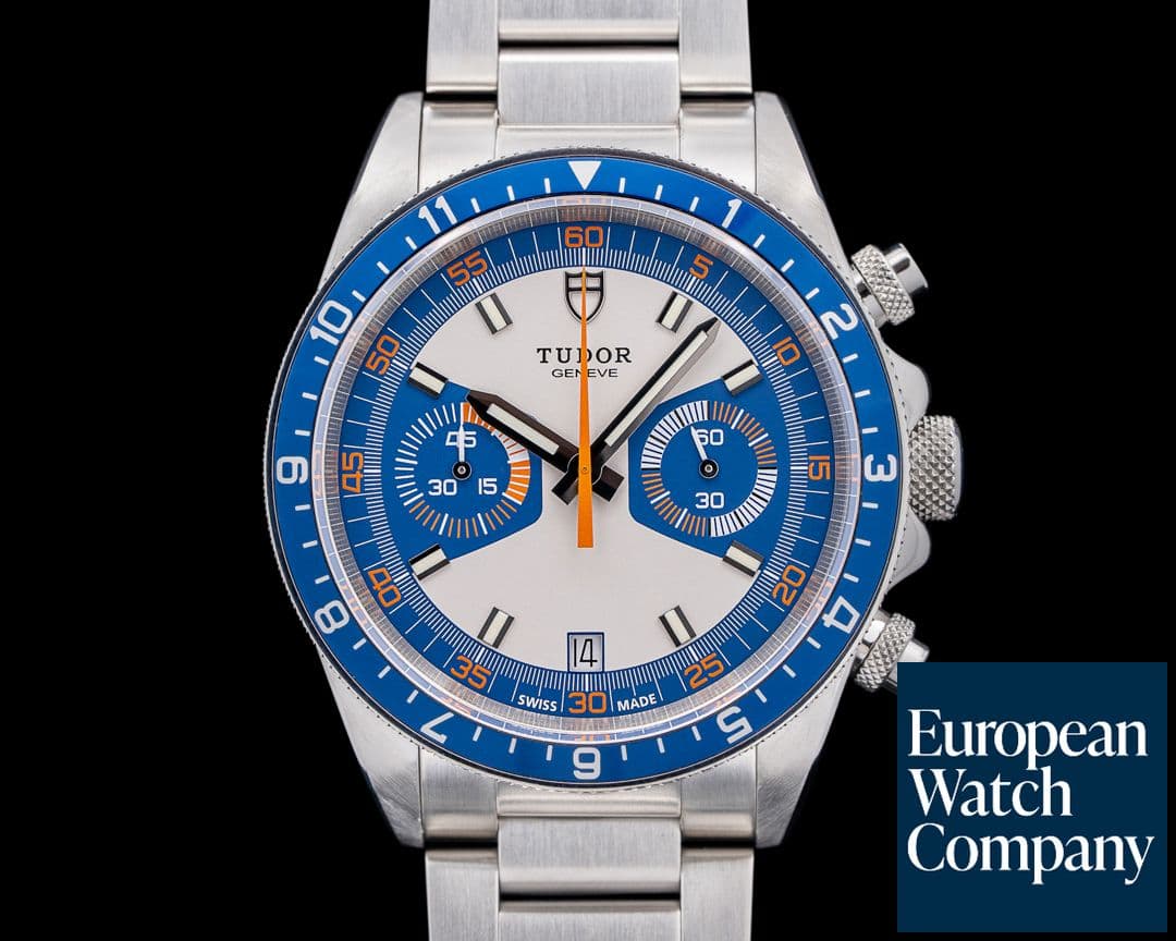 Image of Tudor Heritage Chronograph SS Blue Bezel