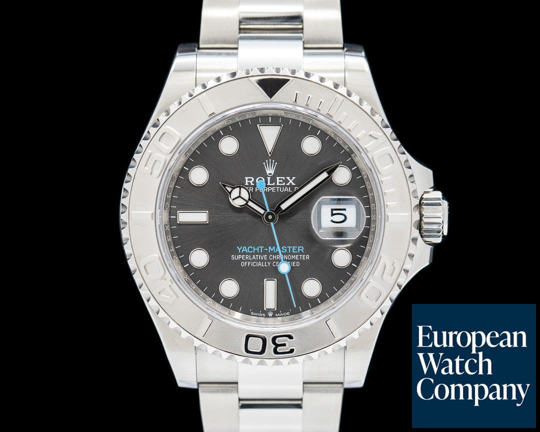 Image of Rolex 126622 Yacht Master Platinum Bezel SS Gray Dial