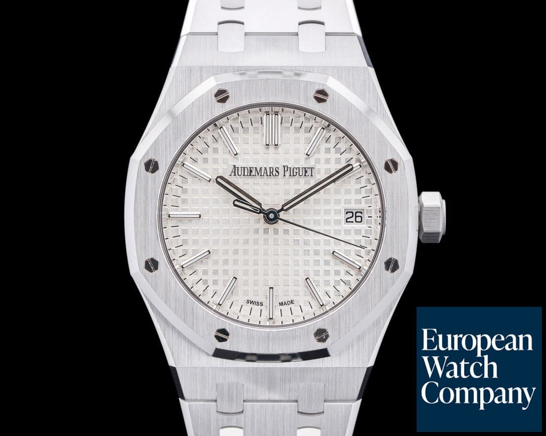 Image of Audemars Piguet 15550ST Royal Oak 50th Anniversary SS Silver Dial