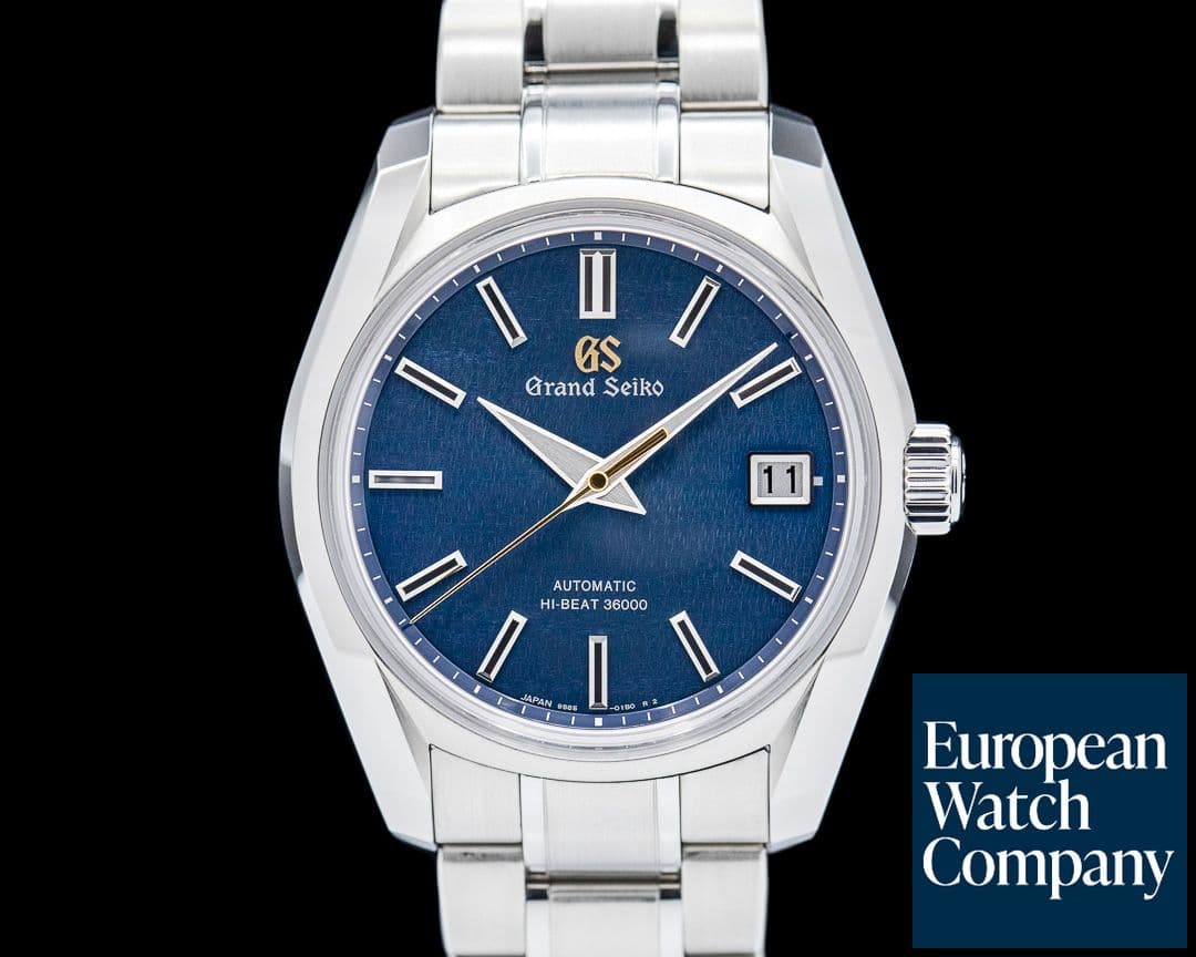 Image of Grand Seiko Four Seasons AUTUMN Hi-Beat SS Blue Dial 2025