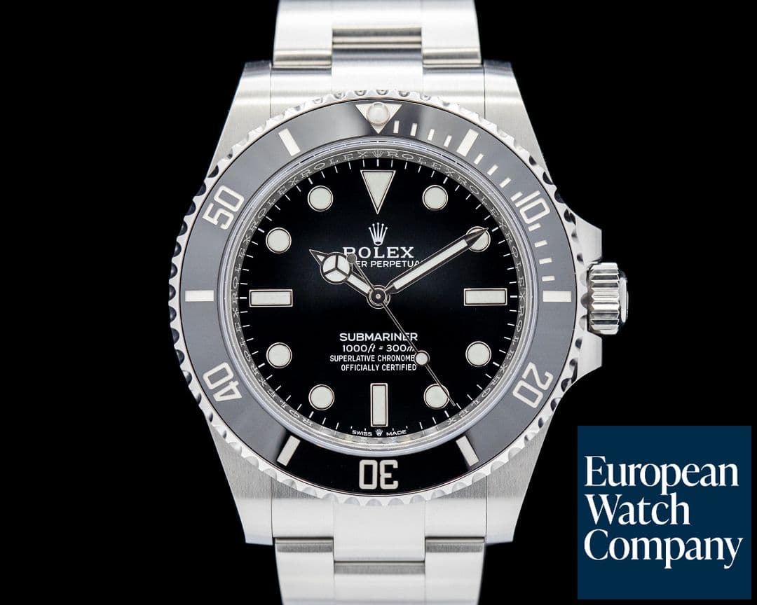 Image of Rolex 124060 Submariner No Date 41 SS Black Dial 2024