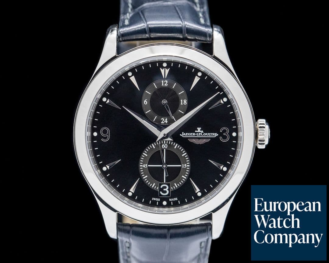 Image of Jaeger LeCoultre Master Hometime Aston Martin SS Black Dial