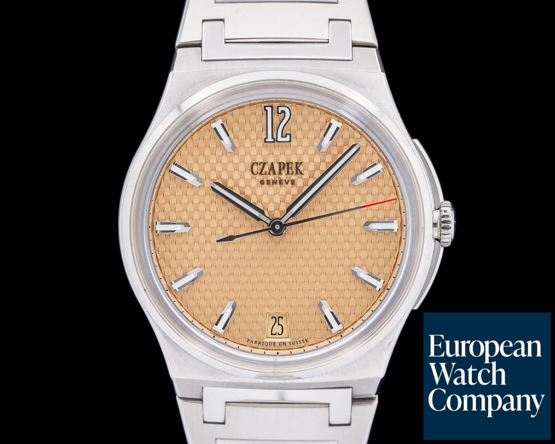 Image of Czapek & Cie Antarctique Passage de Drake SS Salmon Dial