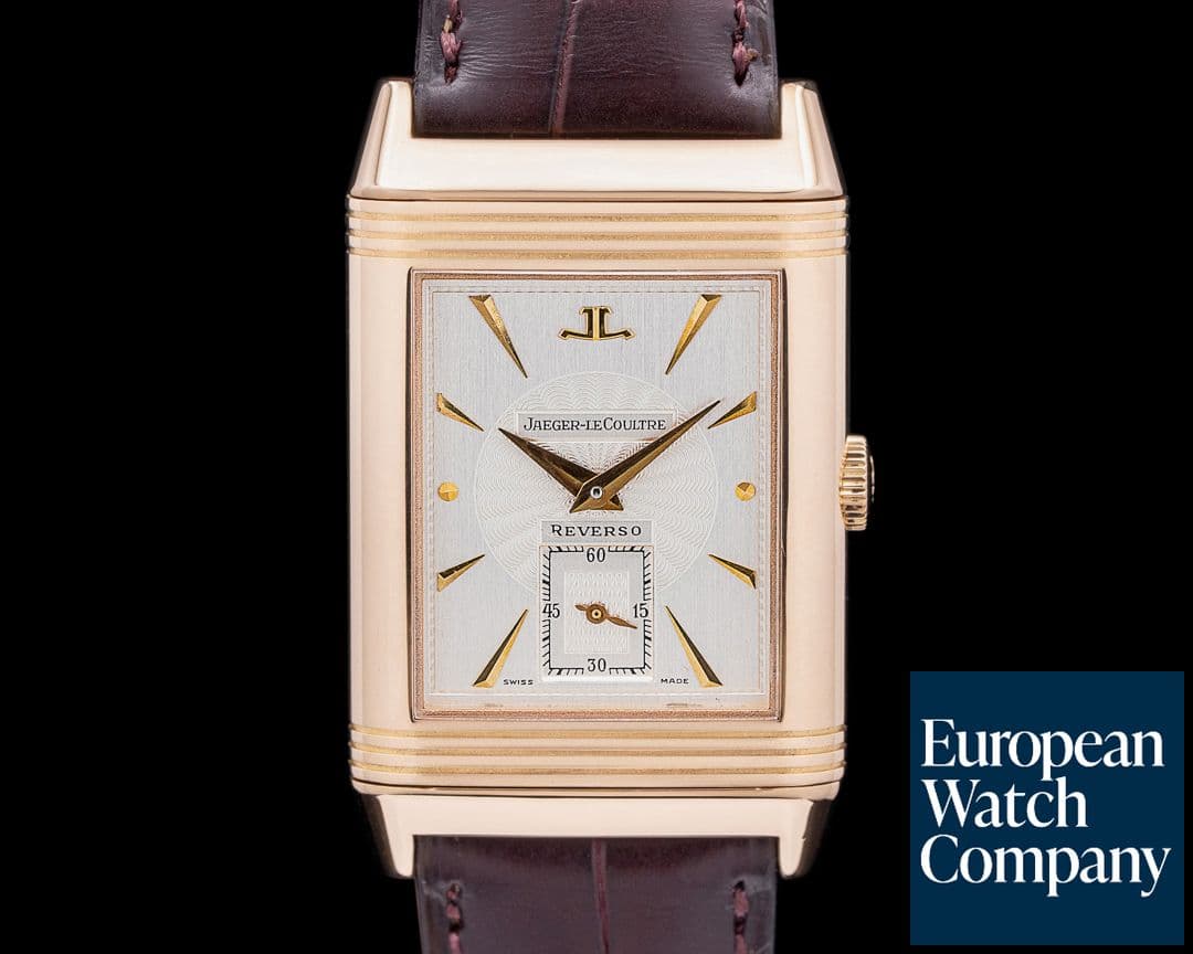 Image of Jaeger LeCoultre Reverso Art Deco 18K Rose Gold Skeleton