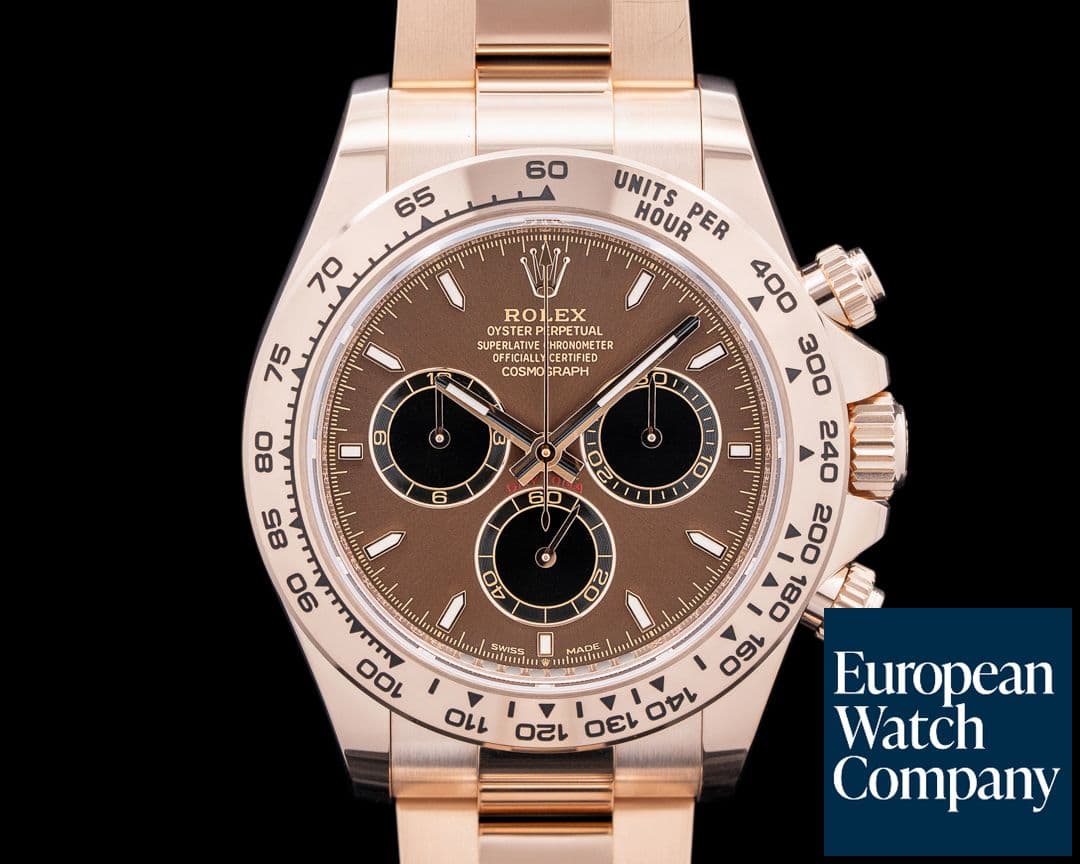 Image of Rolex 126505 Daytona 18K Everose Gold Brown Dial 2025