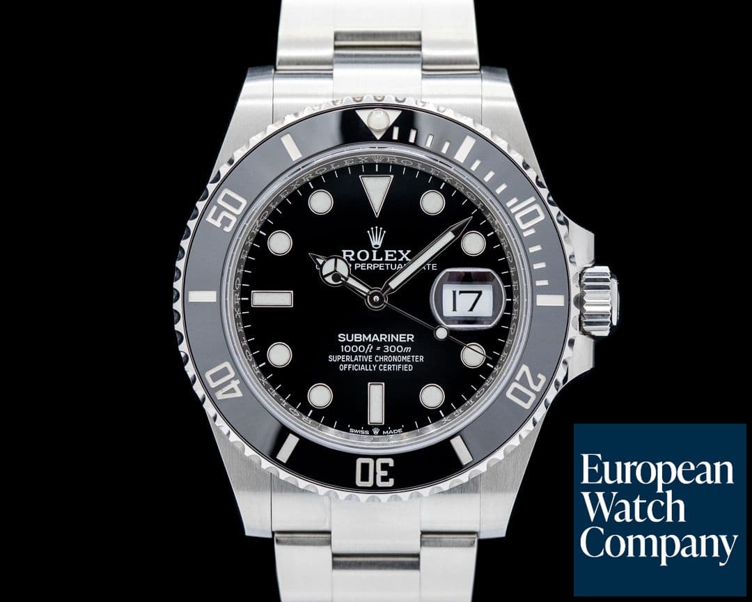 Image of Rolex 126610LN Submariner Date Ceramic Bezel SS Black Dial