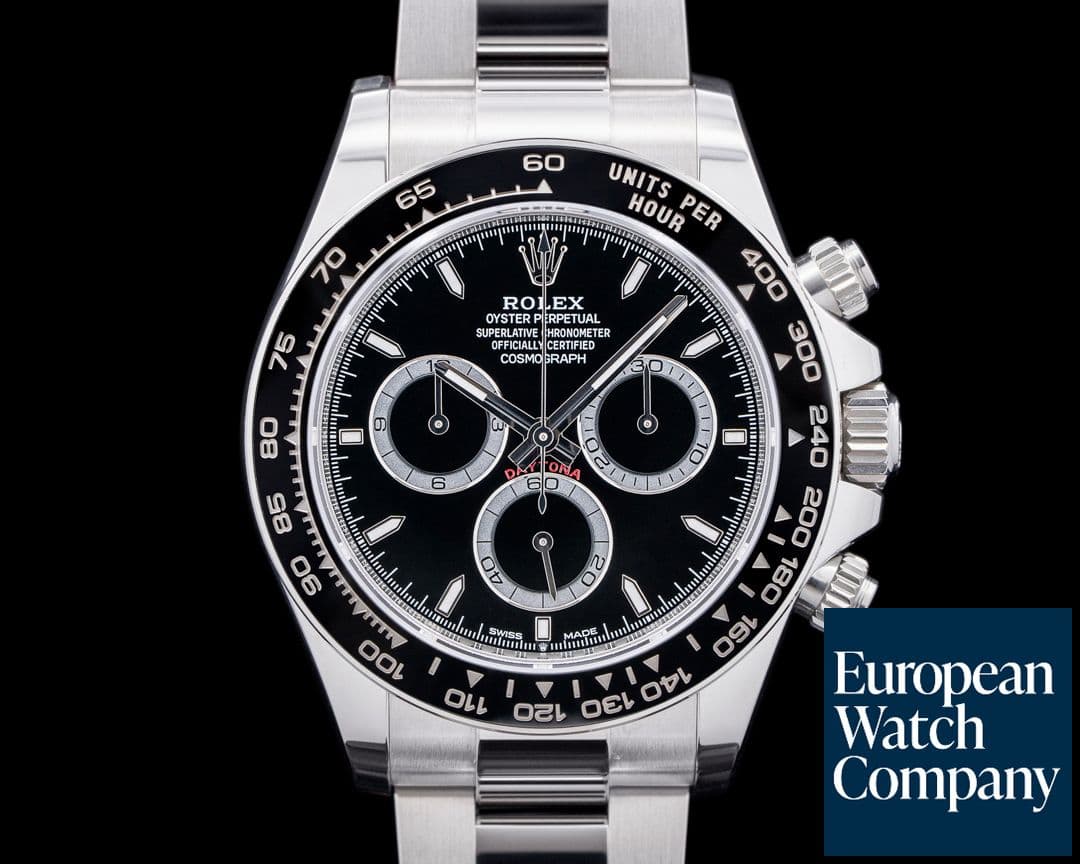 Image of Rolex 126500 Daytona SS Black Dial 2025 UNWORN