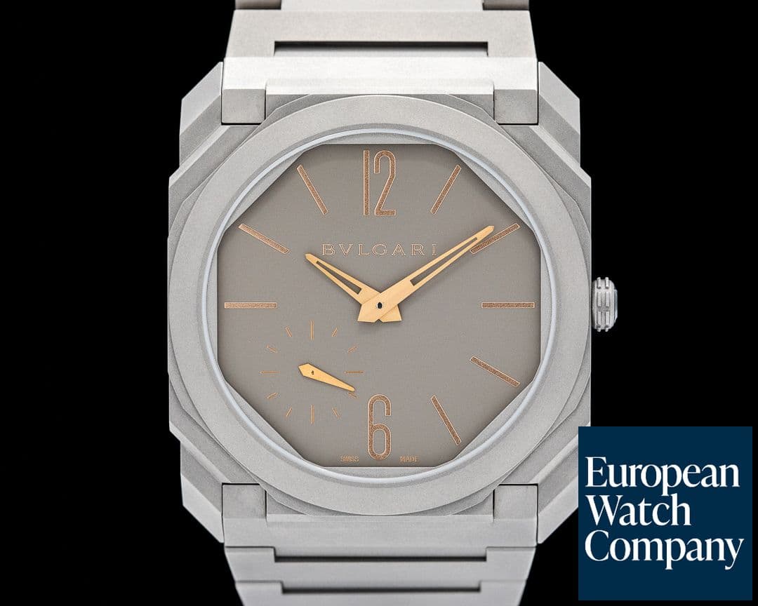Image of Bulgari Octo Finissimo Automatic Titanium Gray Dial