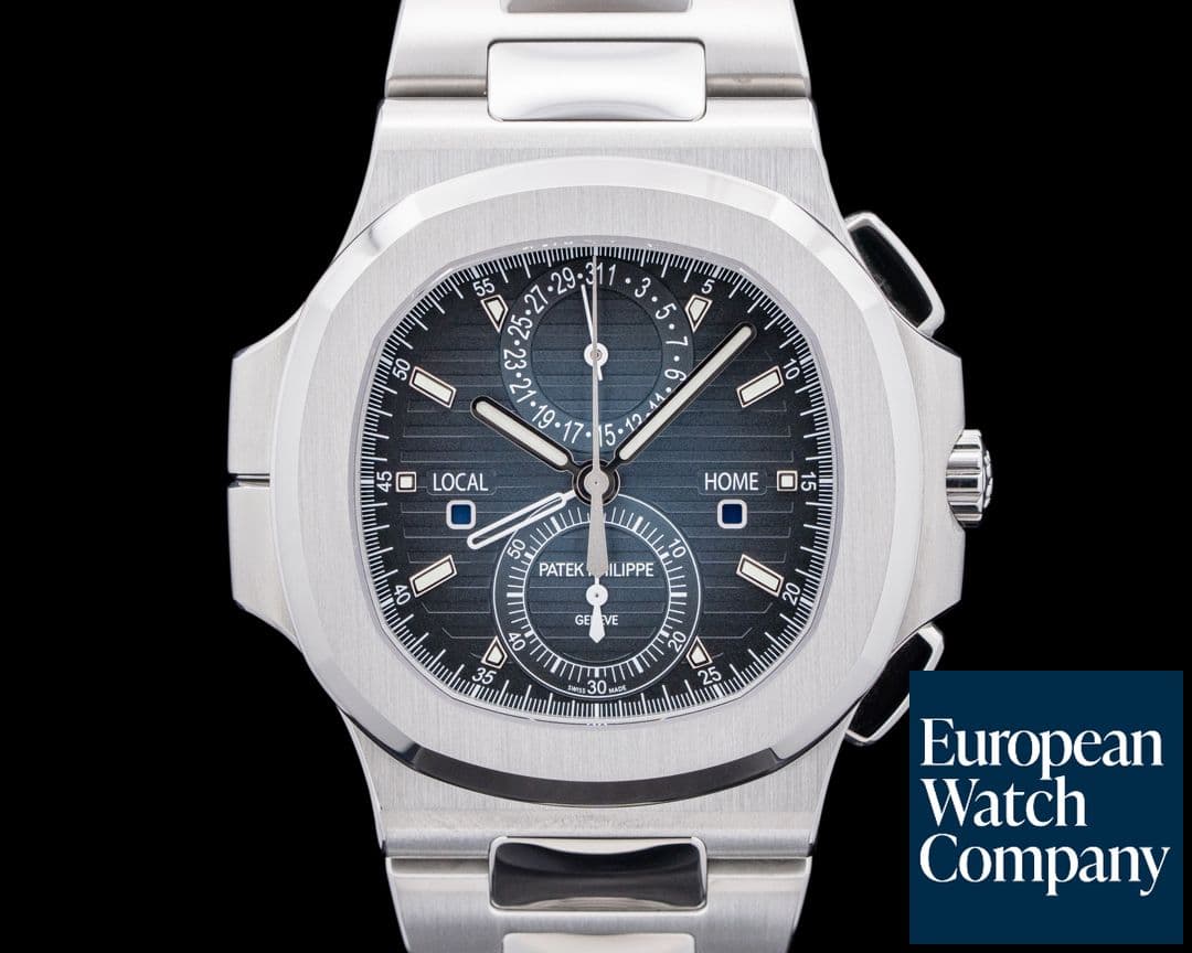 Image of Patek Philippe 5990/1A Nautilus Travel Time SS Blue Dial 2024