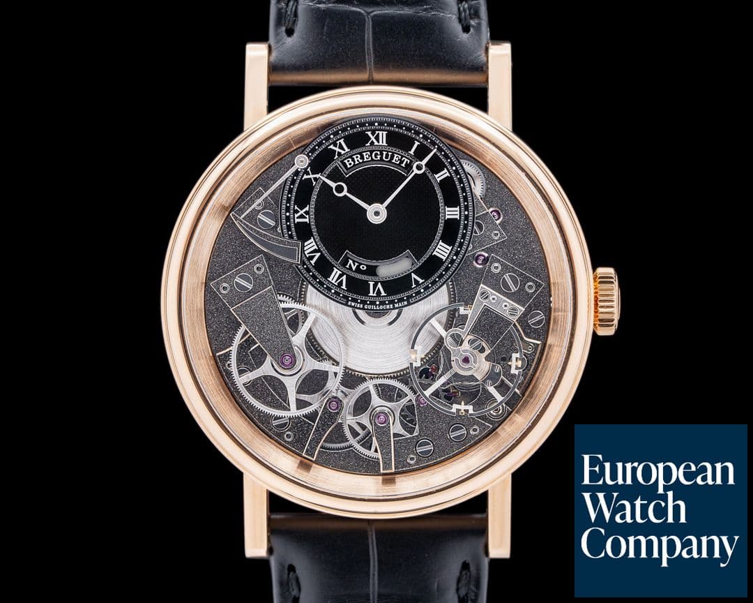 Image of Breguet La Tradition 40MM 18K Rose Gold Skeleton Black Dial 2025