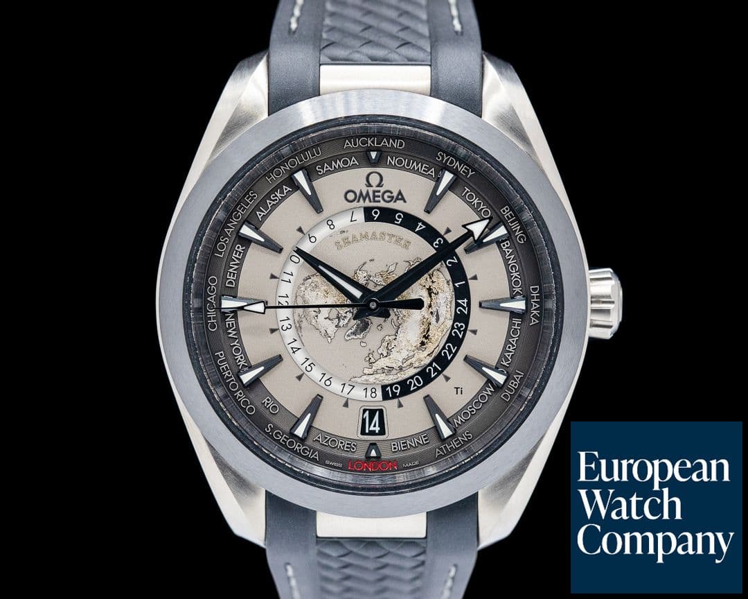 Image of Omega Seamaster Aqua Terra Master Chronometer Worldtimer Titanium