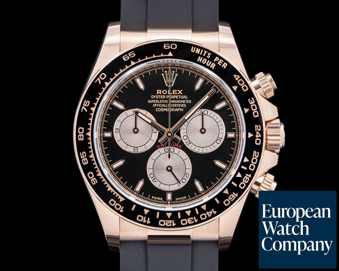Image of Rolex 126515 Daytona 18K Rose Gold Oysterflex Black Dial 2025
