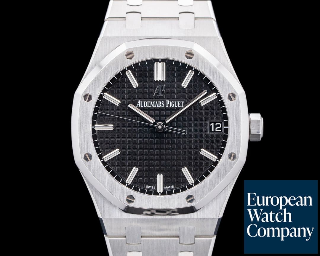Image of Audemars Piguet 15500ST Royal Oak SS Black Dial