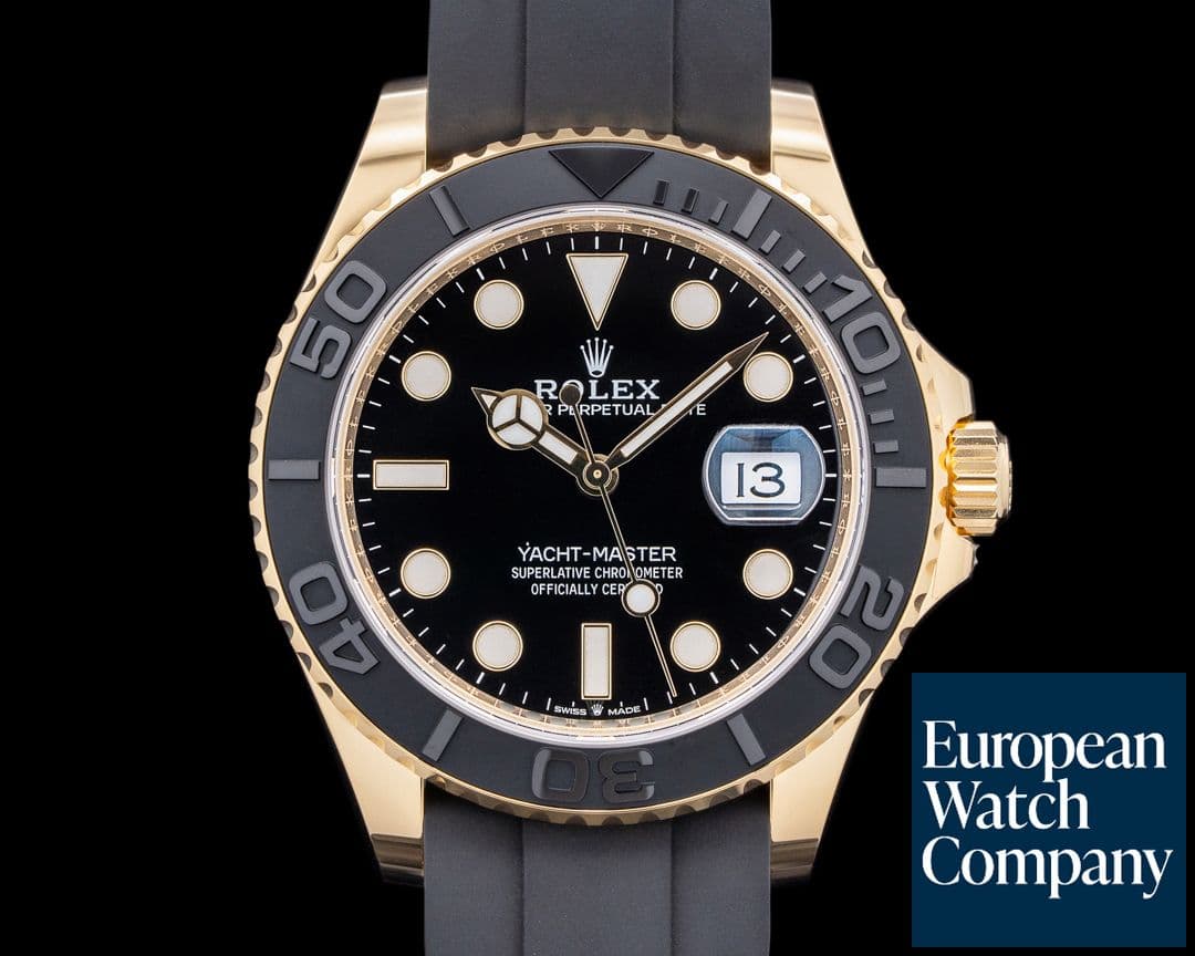 Image of Rolex 226658 Yacht Master 18K Yellow Gold Black Dial 2025