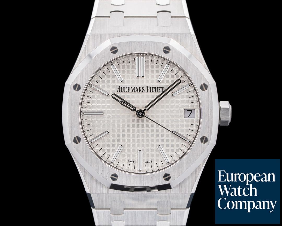 Image of Audemars Piguet 15510ST Royal Oak SS Silver Dial