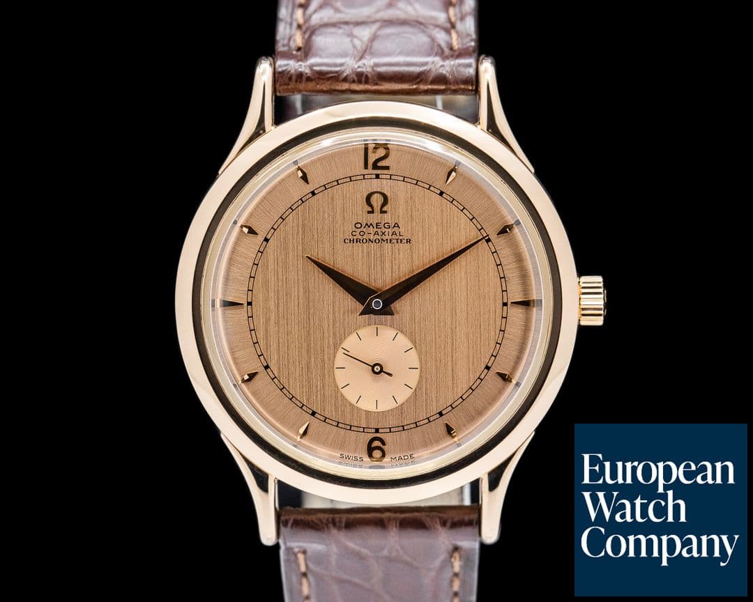 Image of Omega Centenary Museum Collection 1948 18K Rose Gold LIMITED