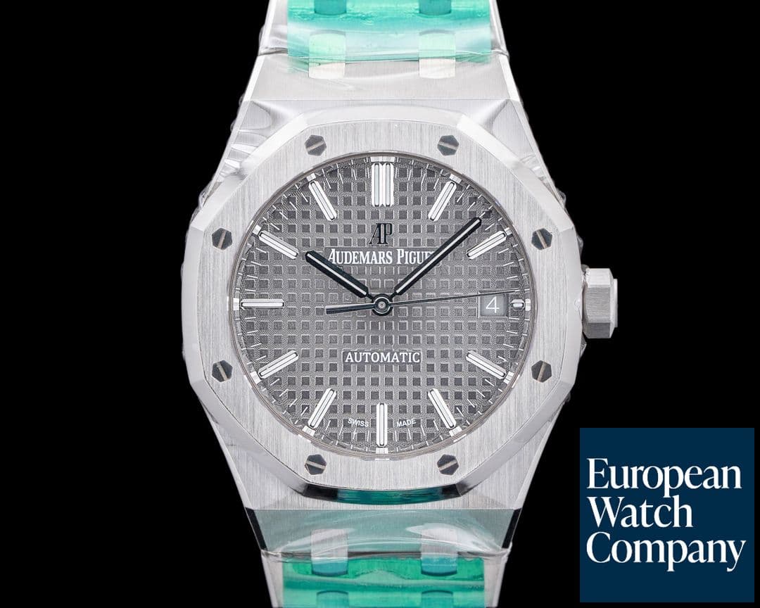 Image of Audemars Piguet 15450ST Royal Oak Automatic SS Gray Dial