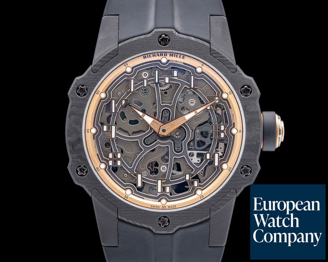 Image of Richard Mille RM33-02 18K Rose Gold Automatic Carbon TPT Skeleton Dial