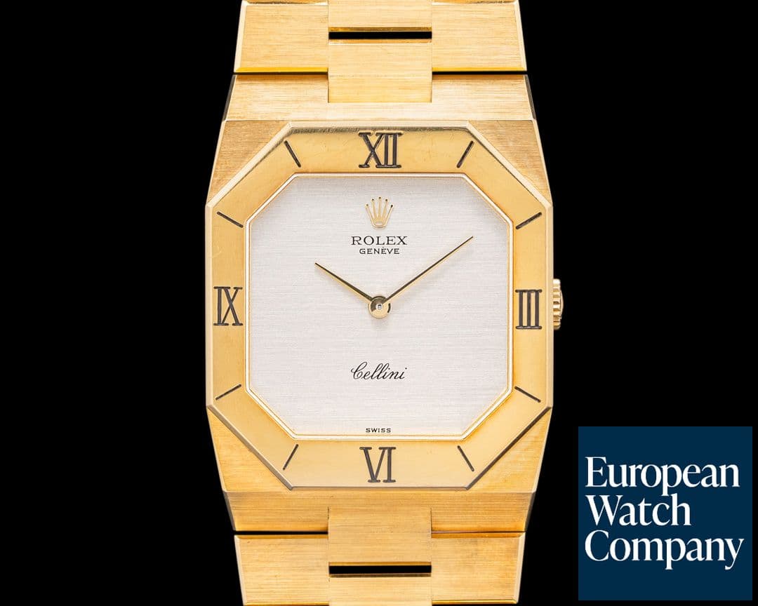 Image of Rolex Vintage Cellini "Octagon" 4350 18K NICE C. 1976