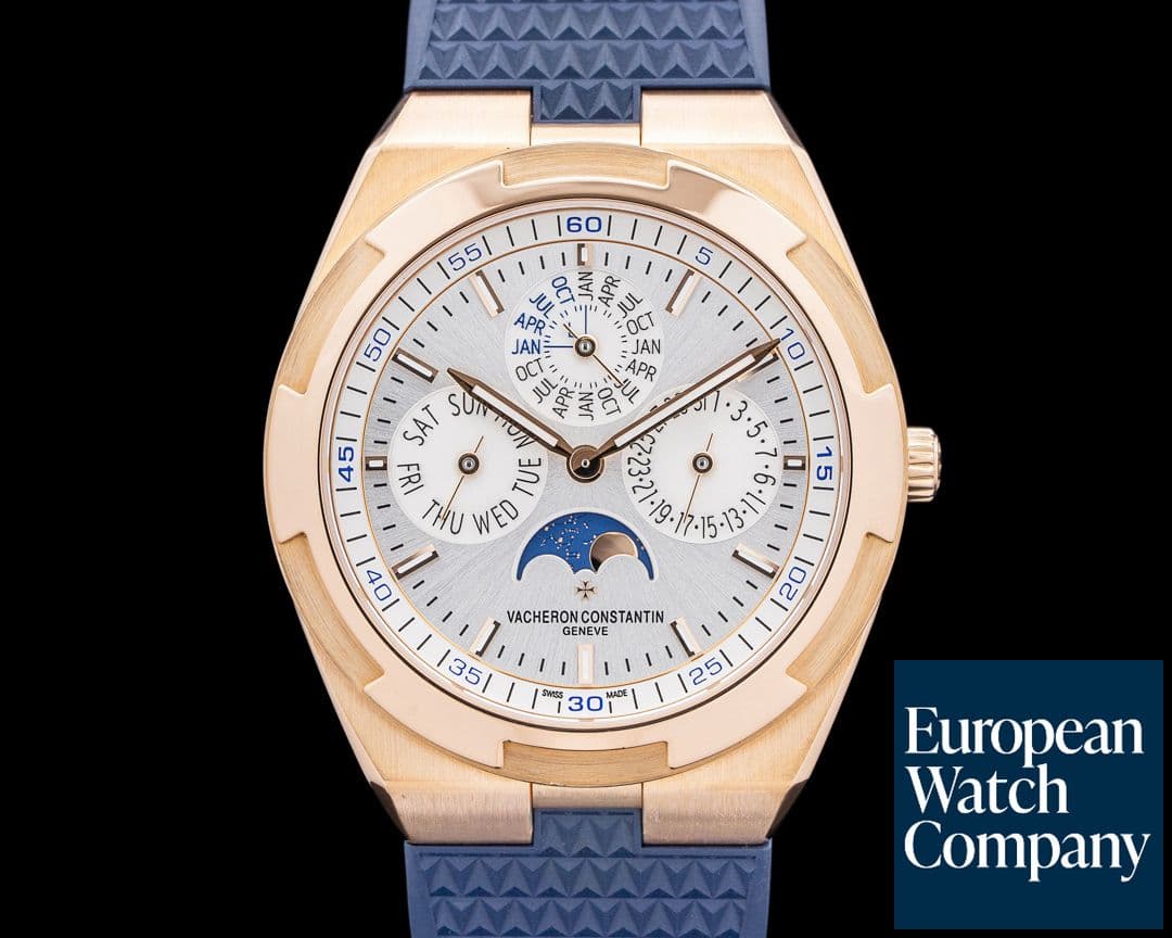 Image of Vacheron Constantin 4300V Overseas Perpetual Calendar 18K RG Silver Dial
