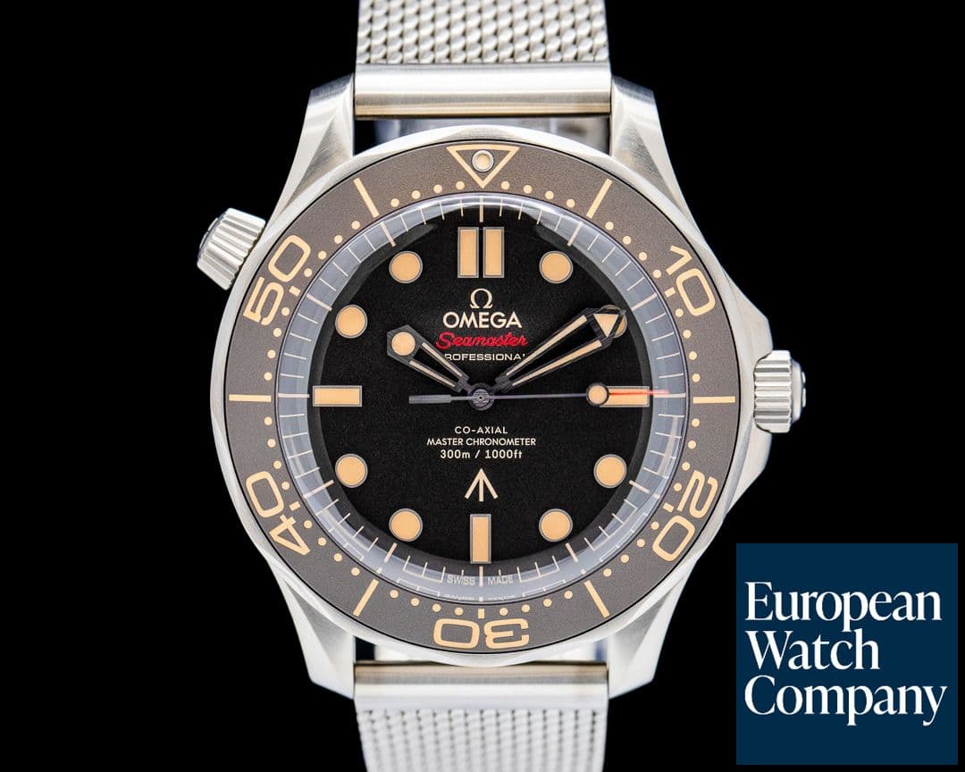 Image of Omega Seamaster 300M 007 Master Chronometer Titanium Black Dial 2024