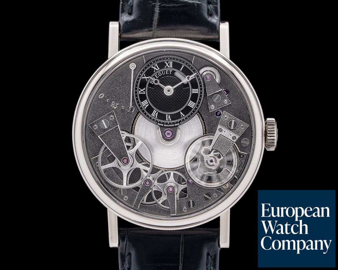 Image of Breguet La Tradition 18K White Gold Black Skeleton Dial