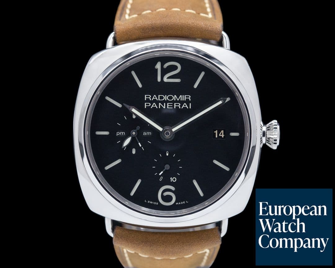 Image of Panerai Radiomir 10 Days GMT Automatic SS Black Dial