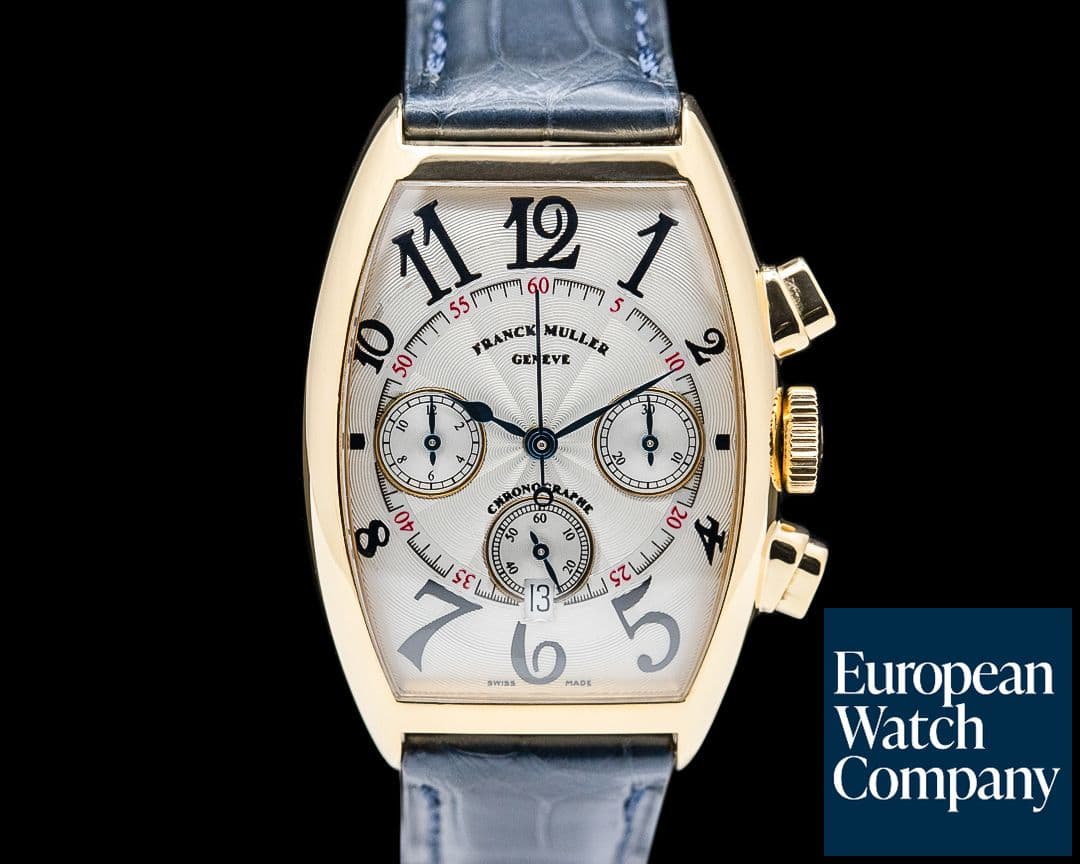 Image of Franck Muller 5850 CC AT Casablanca Stainless Steel Silver Dial