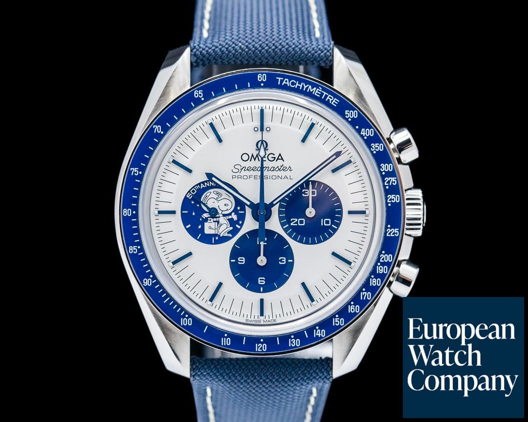 Image of Omega Speedmaster Silver Snoopy Award SS Silver Dial