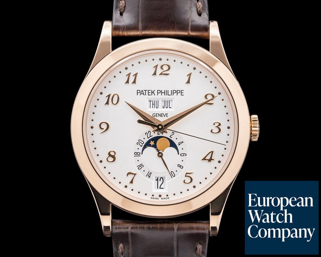 Image of Patek Philippe 5396R-012 Annual Calendar 18K Rose Gold Silver Dial