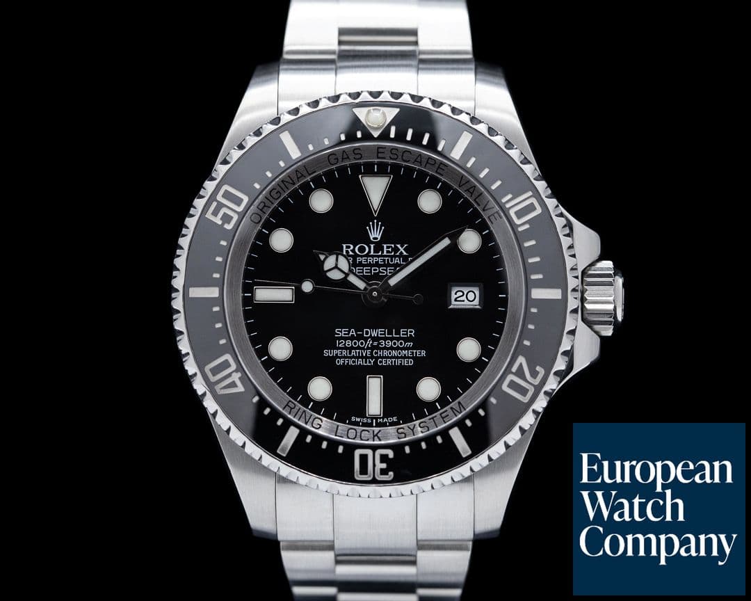 Image of Rolex 116660 Sea-Dweller Deepsea SS Black Dial