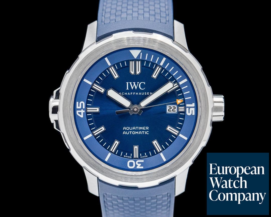 Image of IWC IW328801 Aquatimer Automatic SS Blue Dial