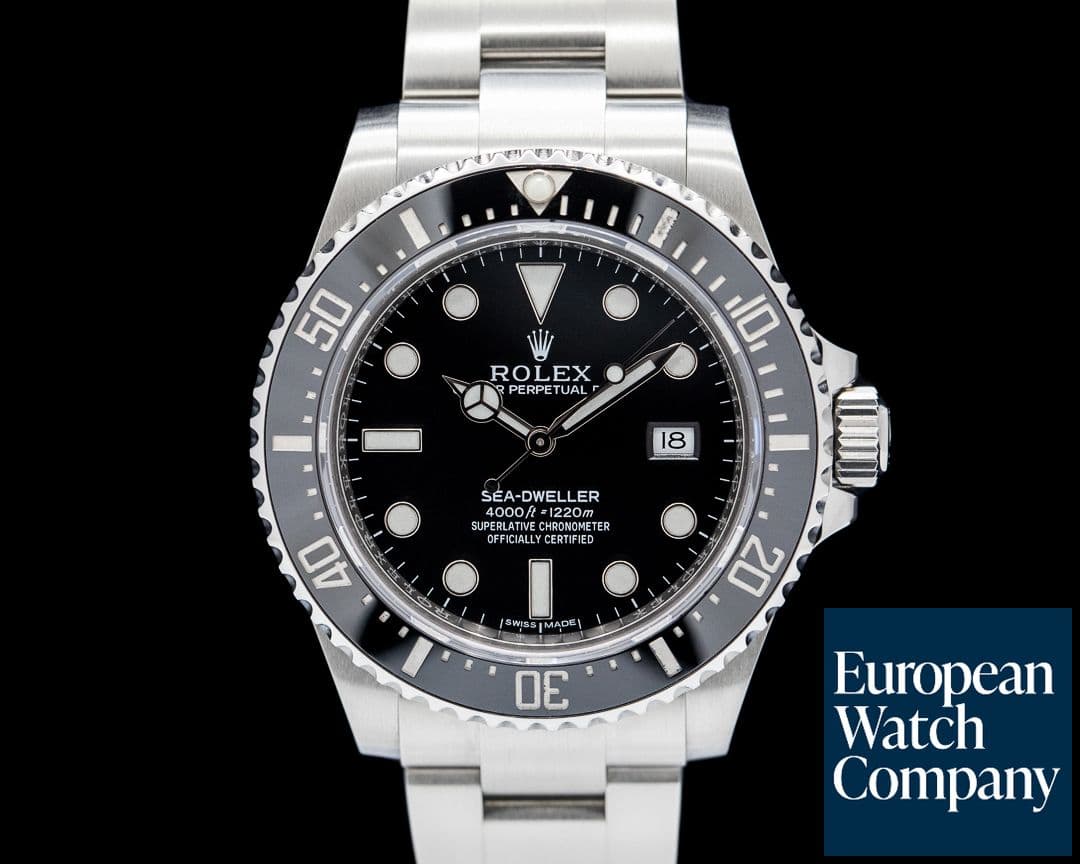 Image of Rolex 116600 Sea-Dweller SS Black Dial