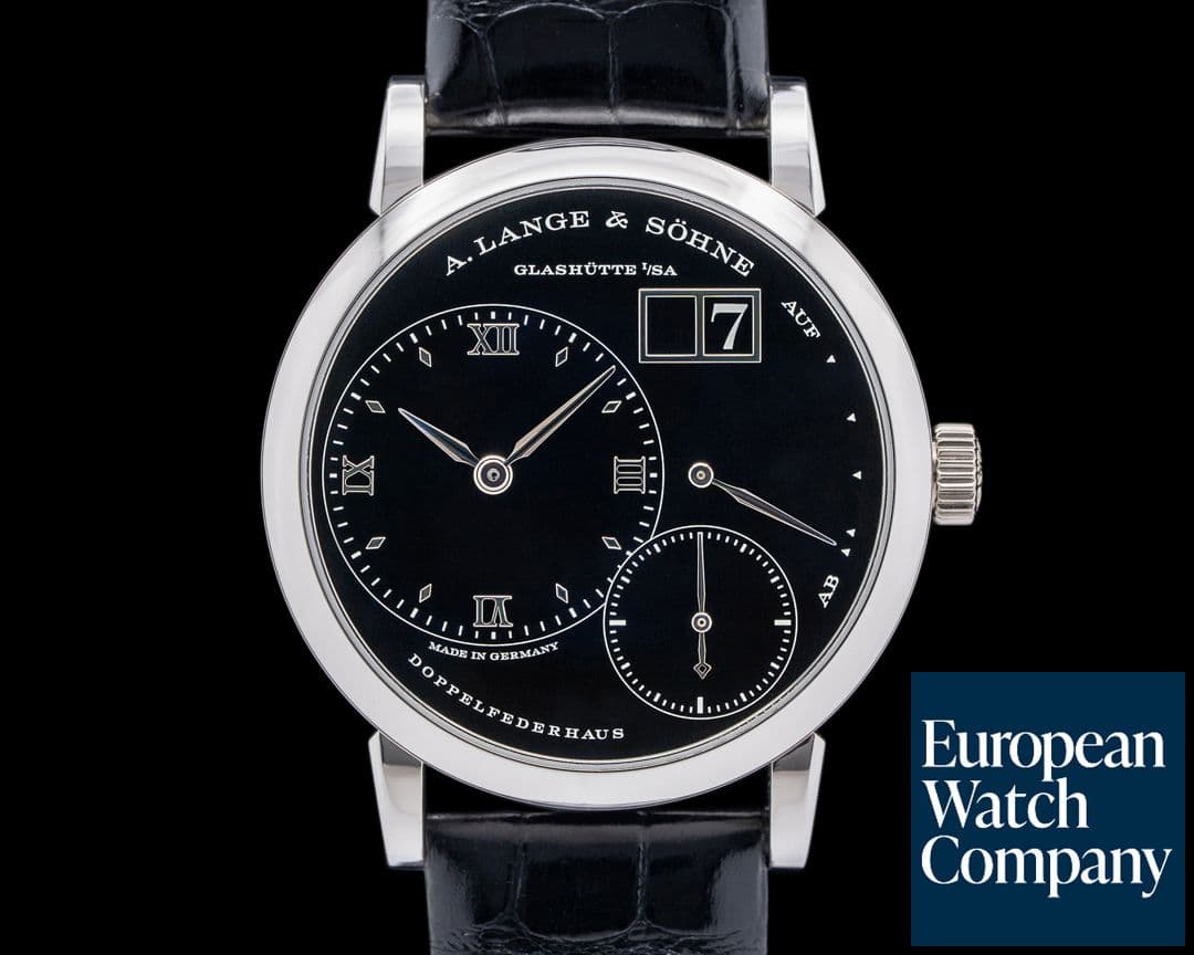 Image of A. Lange and Sohne 181.062 Little Lange 1 Kleine Onyx Dial Platinum UNWORN 2025